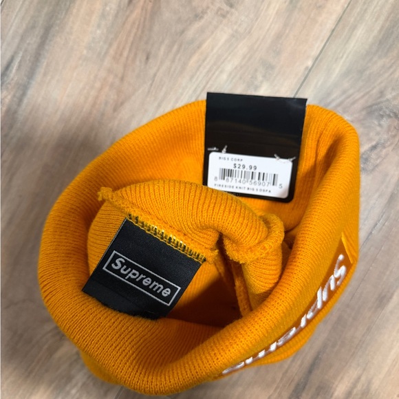 Supreme Vibrant Orange Knit Hat - Picture 4 of 5